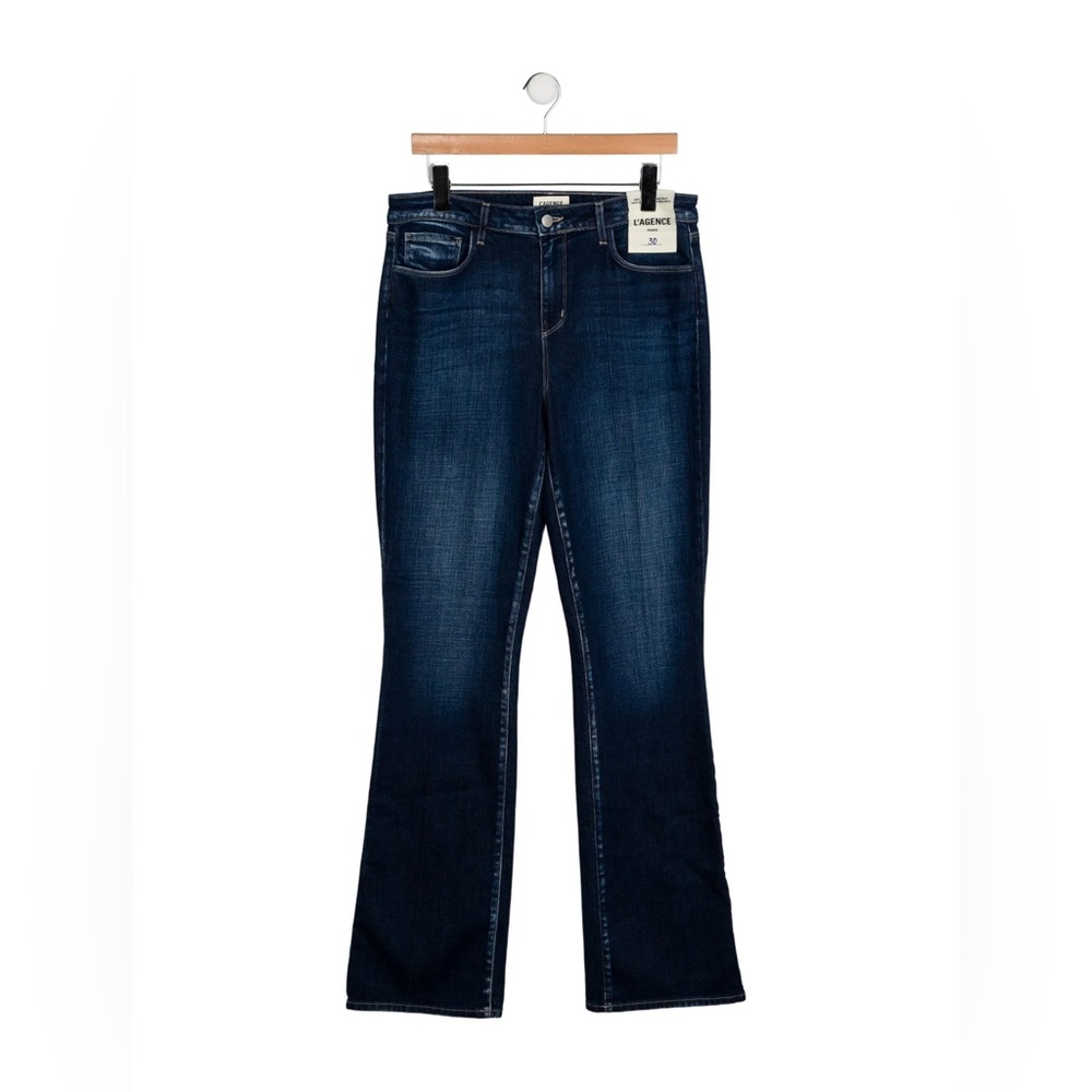 L'Agence
Mid-Rise Wide Leg Jeans w/ Tags